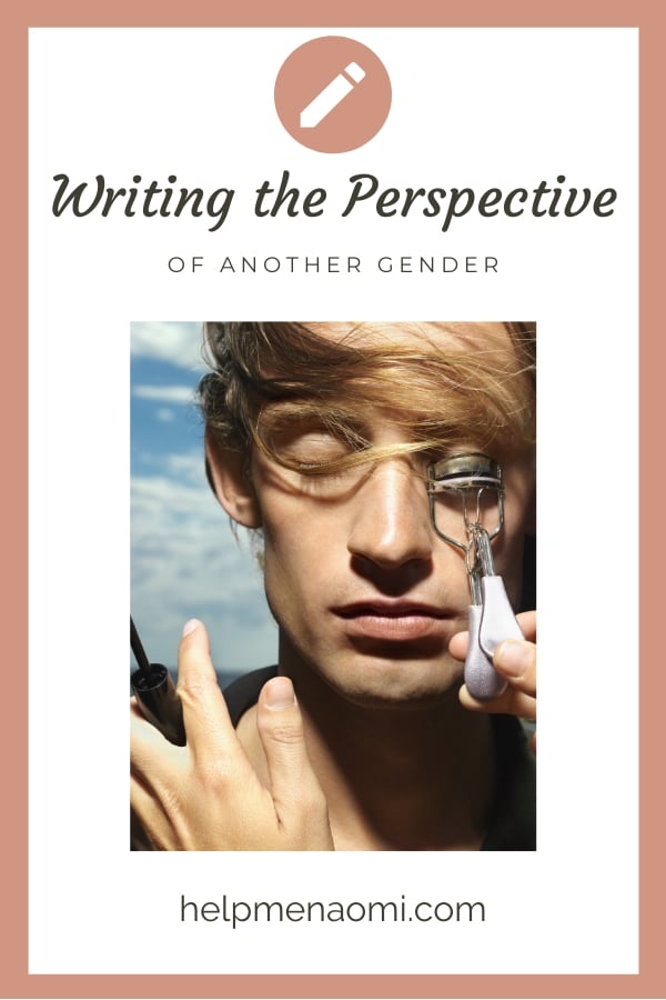 How to write from the perspective of another gender blog title overlay