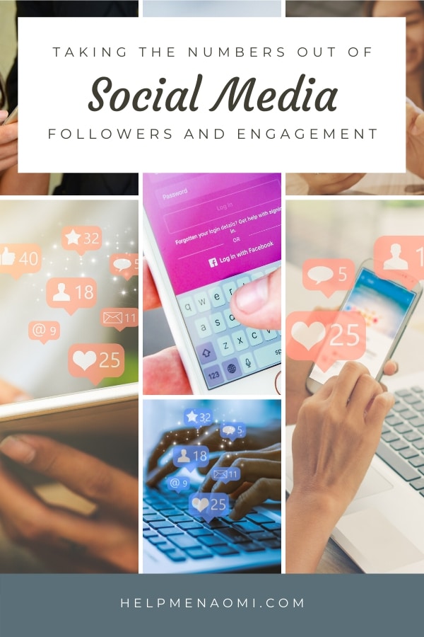 Taking the Numbers out of Social Media Followers and Engagement blog title overlay